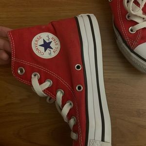 Red converse